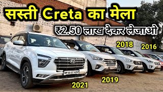 Cheapest Second Hand Creta Mega Collection  Used Creta Sx Top Model  New Creta Second Hand 2023 [upl. by Farrison]