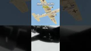 Henschel Hs 293  Real vs Fake [upl. by Brightman]