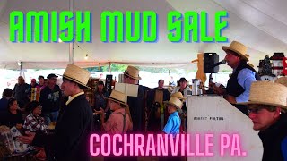 Amish Mud Sales at the Cochranville Fire company in Chester County PA [upl. by Yatzeck]