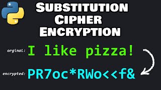 Encryption program in Python 🔐 [upl. by Spencer]