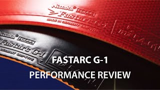 Nittaku Fastarc G1 performance review [upl. by Loni592]