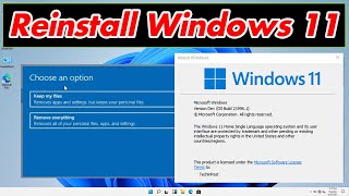 GUIDE How to Reinstall Windows 11 Very Easily amp Quickly Download [upl. by Richma]