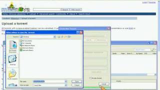 Creating a Torrent Uploading Content with uTorrent [upl. by Karlow349]