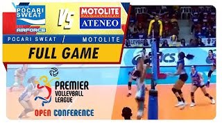 PVL OC 2018 PocariAir Force vs AteneoMotolite  Full Game  1st Set  October 27 2018 [upl. by Hoopes]