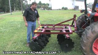 How to Use a Disc Harrow  The Gardening Series [upl. by Stoeber24]