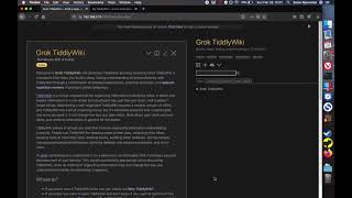 Experience TiddlyWiki Fluency Creating a Reading List [upl. by Mabel]