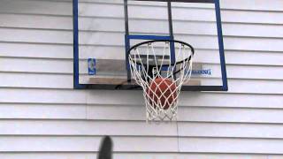 frozen basketball hoop part 1 [upl. by Eednas]