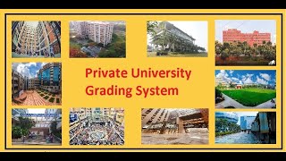 Private University Grading System in Bangladesh [upl. by Emanuele]