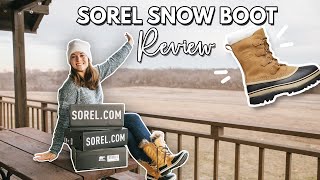 Sorel Snow Boot Review Look chic this winter [upl. by Raama]