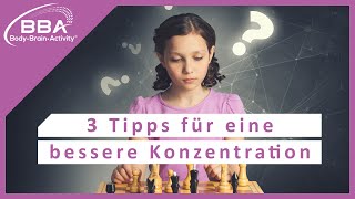 Konzentrationsfähigkeit steigern Diese 3 Tipps sollten ALLE ELTERN kennen [upl. by Blackmore]