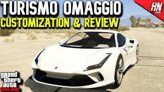 Grotti Turismo Omaggio Customization amp Review  GTA Online [upl. by Thomasin]