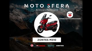 ZONTES M310  Cel mai sportiv scuter de oraș  Episodul 2 din seria MAXISCUTERE MOTOSFERA [upl. by Nordgren389]