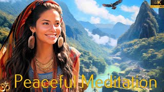 Aztecs Healing Magic Divine Pan Flute Music for Body Spirit amp Soul  4K [upl. by Arinaj]