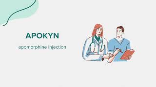 Apokyn apomorphine injection  Drug Rx Information [upl. by Attennaej]