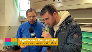 MontsurRolle  la commune choisit son vin officiel [upl. by Eecyac157]