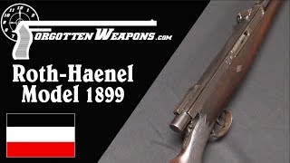 Roth Haenel Model 1899  The First Semiauto Sporting Rifle [upl. by Goldin271]