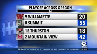 Playoff scores across Oregon [upl. by Cummins604]