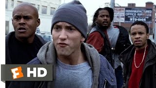 8 Mile 2002  Paintball Gun Scene  Eminem Movie [upl. by Accem]