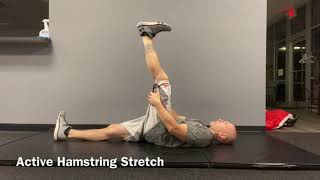 Active Hamstring Stretch [upl. by Elysia]