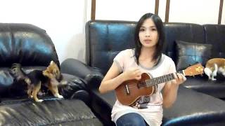 LArcenCiel Blurry eyes ukulele cover [upl. by Avictor]