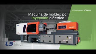 INYECTORA DE PLÁSTICO CON SISTEMA ELÉCTRICO WIZ 550E MARCA LS MTRON MAINCASA [upl. by Adlihtam]