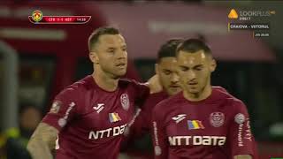 CFR Cluj  Astra Giurgiu 11 Bud egaleaza in minutul 15 [upl. by Milas]