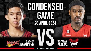 SanEn Neophoenix vs Toyama Grouses  Condensed Game [upl. by Ahsiekit]