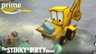 The Stinky amp Dirty Show Season 2 Part 2  Clip Clean Up I Prime Video Kids [upl. by Repooc47]