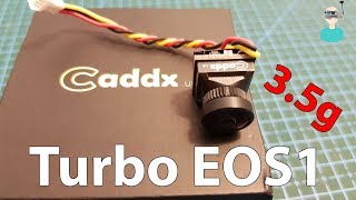 Caddx Turbo EOS1 1200TVL Nano FPV Camera [upl. by Ydnab]