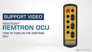 How to Turn on the Remtron OCU [upl. by Leynad735]