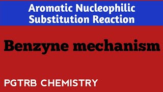 benzyne reaction mechanism in tamil  SANTHOSHCHEMISTRYTRBNETSETGATE [upl. by Enerual316]