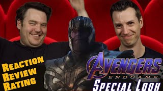 Avengers Endgame  Special Look Reaction  Review  Rating [upl. by Belldas]