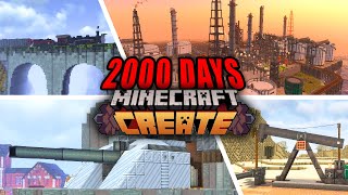 2000 Days Minecraft Create Mod  FULL MOVIE  EP 1632 [upl. by Toft]