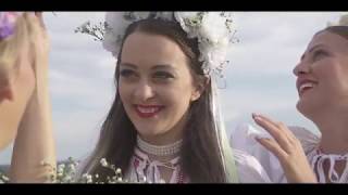 DETVA Svadba  Zore moje zore  Anna Klimová Slovak Folklore Wedding [upl. by Ahseela804]