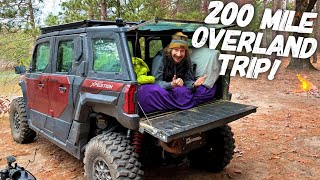 The 24Hour Overland SxS Camping Challenge [upl. by Schroth643]