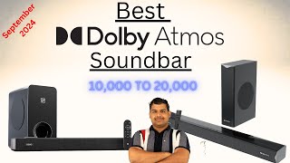 Best 5 Dolby Atmos Soundbar September 2024  Under 10000 Dolby Atmos Soundbar [upl. by Rimas]