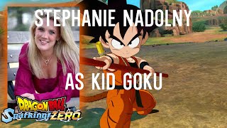 Stephanie Nadolny as Kid Goku  Sparking Zero Mod [upl. by Ellennej]