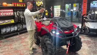 Can Am Outlander 850 X MR Walkaround 🔥🔥🔥🔥🔥 [upl. by Ynahpets]