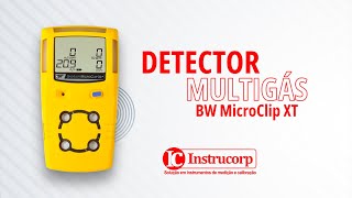 Detector 4 gases BW MicroClip XT  Honeywell  Instrucorp [upl. by Delija274]