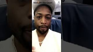 Dwyane Wade On Felicio Stealing His Rebound amp Triple Double [upl. by Idisahc]