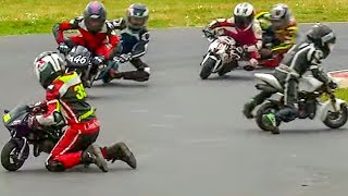 Moto GP for Kids from Age of 6 2017 British Minibikes Championship Rd 5 Minimoto Pro [upl. by Karim]