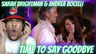 FIRST TIME HEARING  SARAH BRIGHTMAN x ANDREA BOCELLI  TIME TO SAY GOODBYE  REACTION [upl. by Boff583]