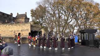 4 Scots  The Highlanders  Pipes amp Drums  Edinburgh 111118 4KUHD [upl. by Harehs27]