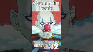 Goku Saves Jiren From Destruction Xenoverse 2 Future Saga Chapter 2 shorts gaming anime [upl. by Kirstyn191]