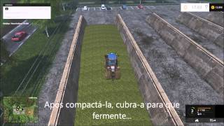 Farming Simulator 15  Silagem Produção e Venda [upl. by Helli]