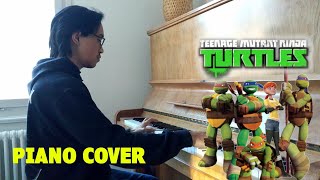 TMNT 2012 Nickelodeon  Intro Theme  Piano Cover TMNT Nickelodeon pianocover [upl. by Calondra]