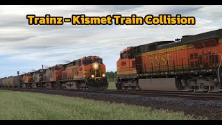 Trainz  Kismet Train Collision [upl. by Bucella]