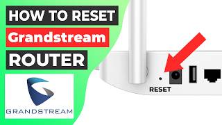 🔁 How to Reset Grandstream router to factory default settings [upl. by Oirobil]