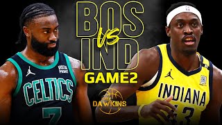 Boston Celtics vs Indiana Pacers Game 2 Full Highlights  2024 ECF  FreeDawkins [upl. by Haberman]