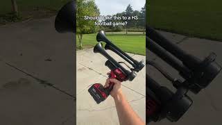 Would you take an Impact Train Horn to a HS football game [upl. by Keller]